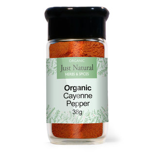 Just Natural Just Natural Organic Cayenne Pepper 38g