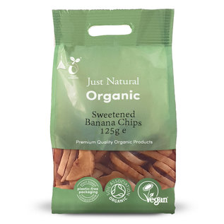 Just Natural Just Natural Organic Banana Chips 125g