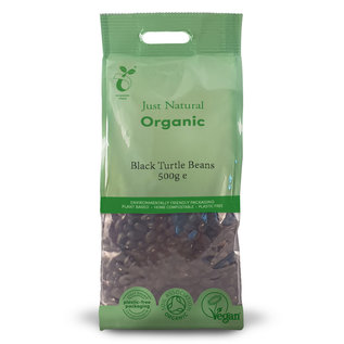 Just Natural Just Natural Organic Black Turtle Beans 500g