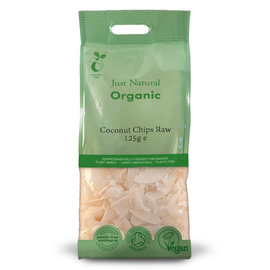 Just Natural Just Natural Organic Coconut Chips Raw 125g