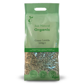 Just Natural Just Natural Organic Green Lentils 500g