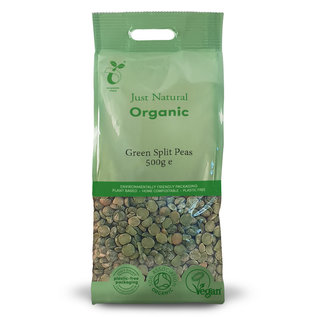 Just Natural Just Natural Organic Green Split Peas 500g