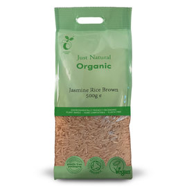 Just Natural Just Natural Organic Jasmine Rice Brown 500g