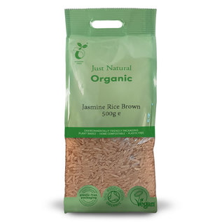 Just Natural Just Natural Organic Jasmine Rice Brown 500g