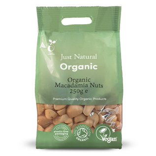 Just Natural Just Natural Organic Macadamia Nuts 250g