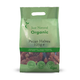 Just Natural Just Natural Organic Pecan Halves 125g