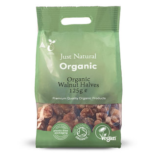 Just Natural Just Natural Organic Walnut Halves 125g
