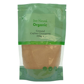 Just Natural Just Natural Organic Ground Ceylon Cinnamon 200g