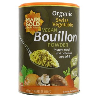 Marigold Marigold Organic Bouillon Powder Reduced Salt 500g