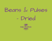 Beans & Pulses - Dried