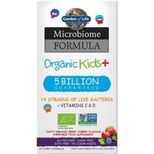 Garden of Life Garden of Life Microbiome Organic Kids+ 30 Tablets