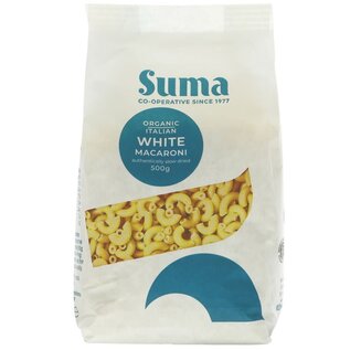 Suma Suma Wholefoods Organic White Macaroni 500g
