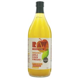 Raw Health Raw Health Organic Raw Unfiltered Apple Cider Vinegar with Mother 1L