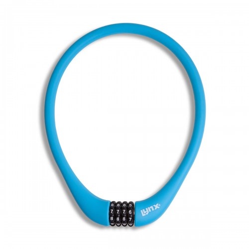 Siliconen cijferslot blauw 70cm