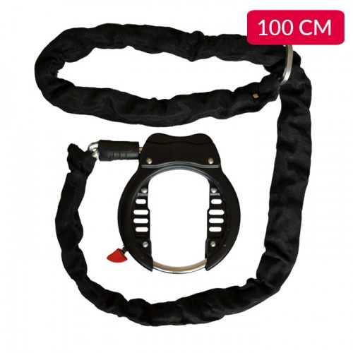 Ringslot met ketting 1 meter