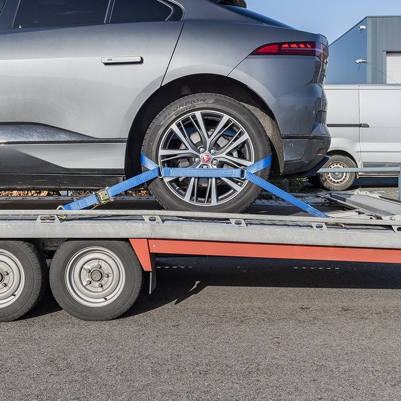 Spanband set voor autotransport