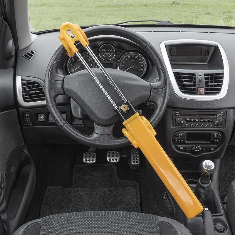 Stuurslot Heavy Duty met twee sleutels