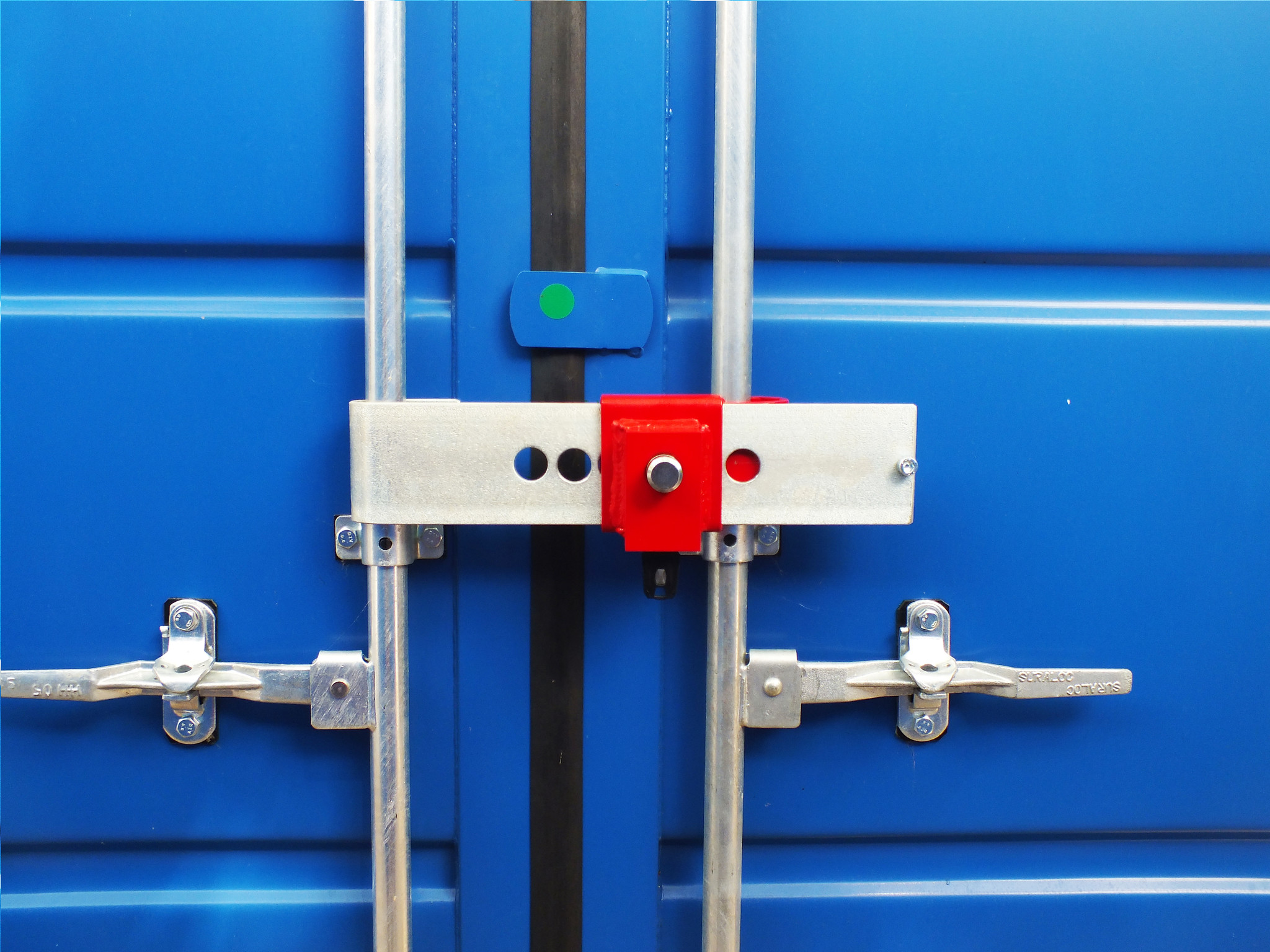 DoubleLock Container Lock RED SCM
