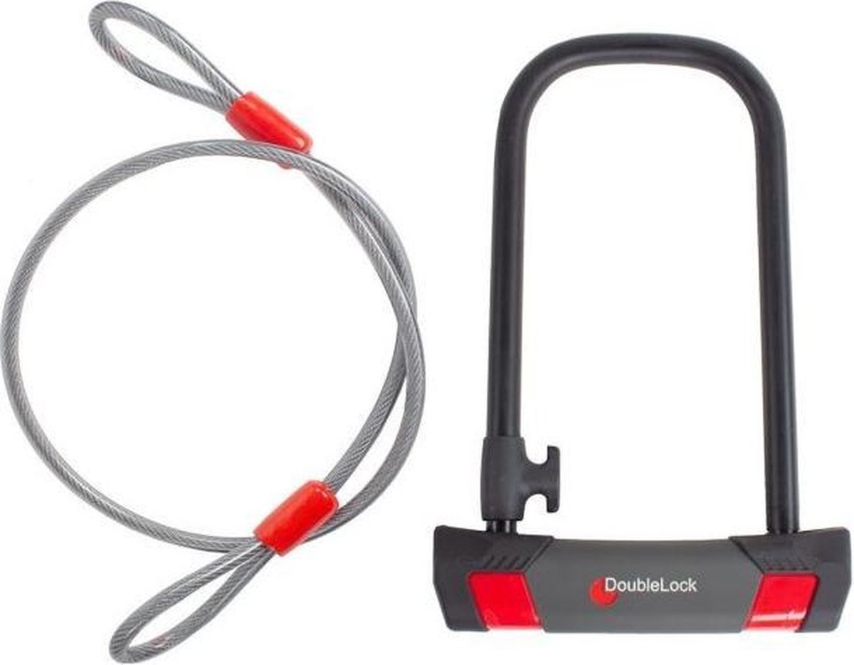 Beugelslot Doublelock ART4 + kabel