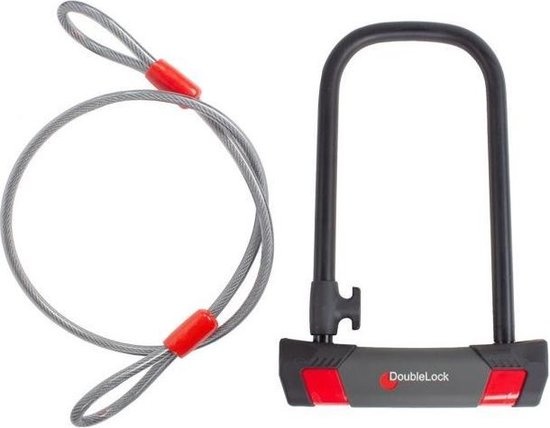 Beugelslot Doublelock ART4 + kabel