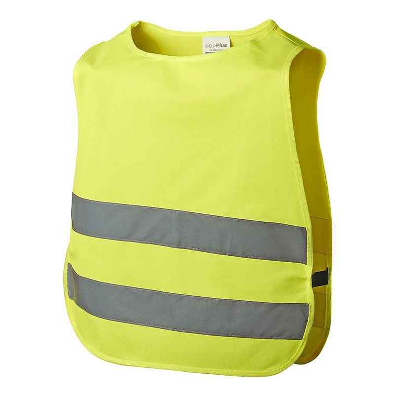 Veiligheidsvest geel voor kinderen