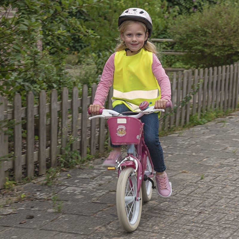 Veiligheidsvest geel voor kinderen
