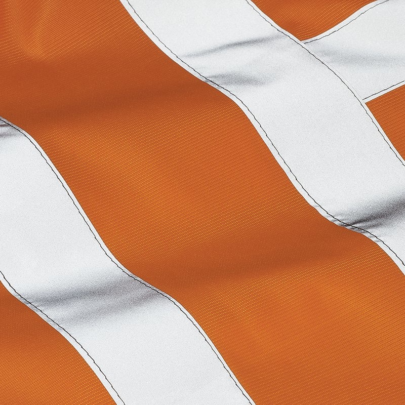 Veiligheidsvest oranje met schouderstrepen