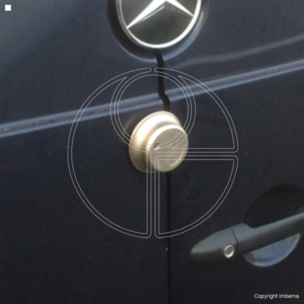 Bestelwagen slot GATELOCK VAN SMALL P-SERIE - 1 STUKS - VOOR MASTER, MOVANO, NV400 - ACHTERDEUR