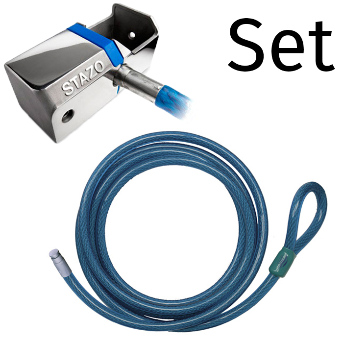 Stazo Smartlock Inclusief Quicklink kabel 20/500 mm VbV/SCM goedgekeurd