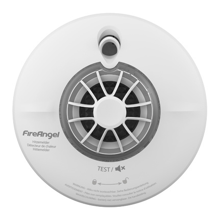 FireAngel Hittemelder, 3v, vaste lithium batterij 10 jaar