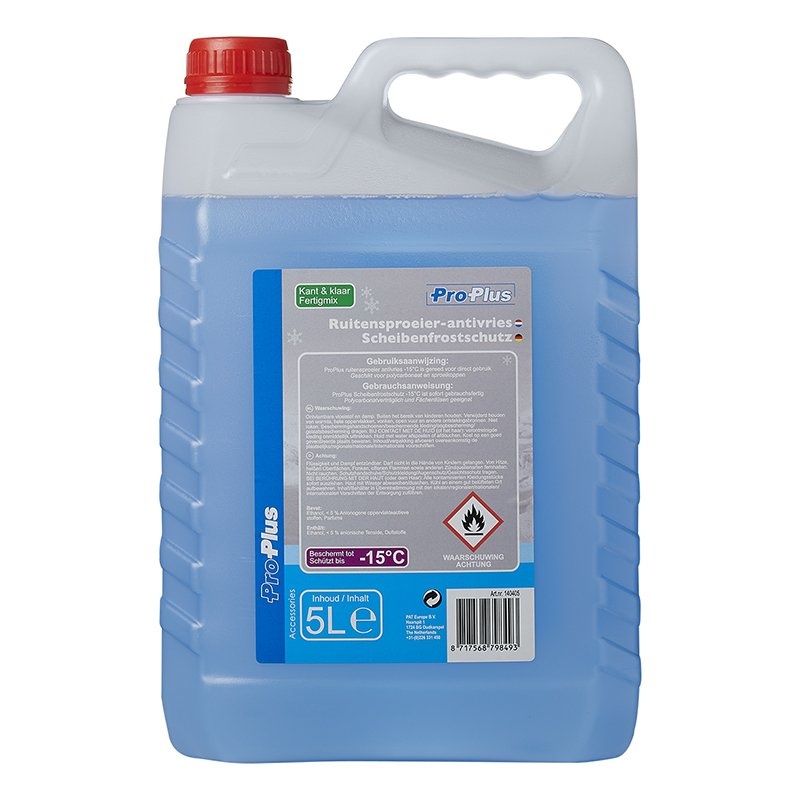 Ruitensproeier-antivries kant & klaar -15°C 5 liter