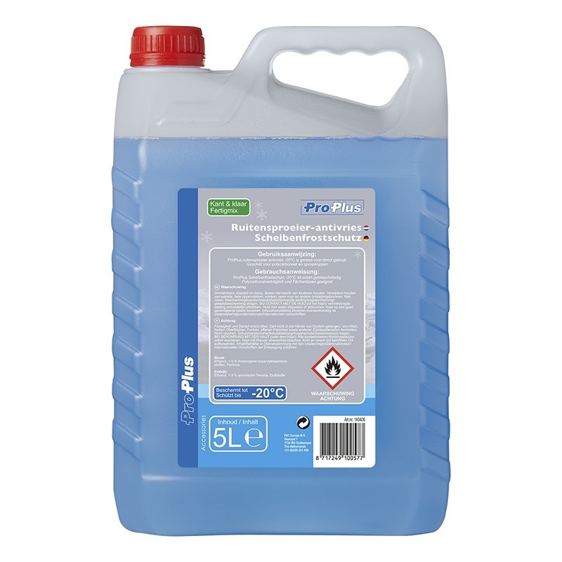 Ruitensproeier-antivries kant & klaar -20°C 5 liter