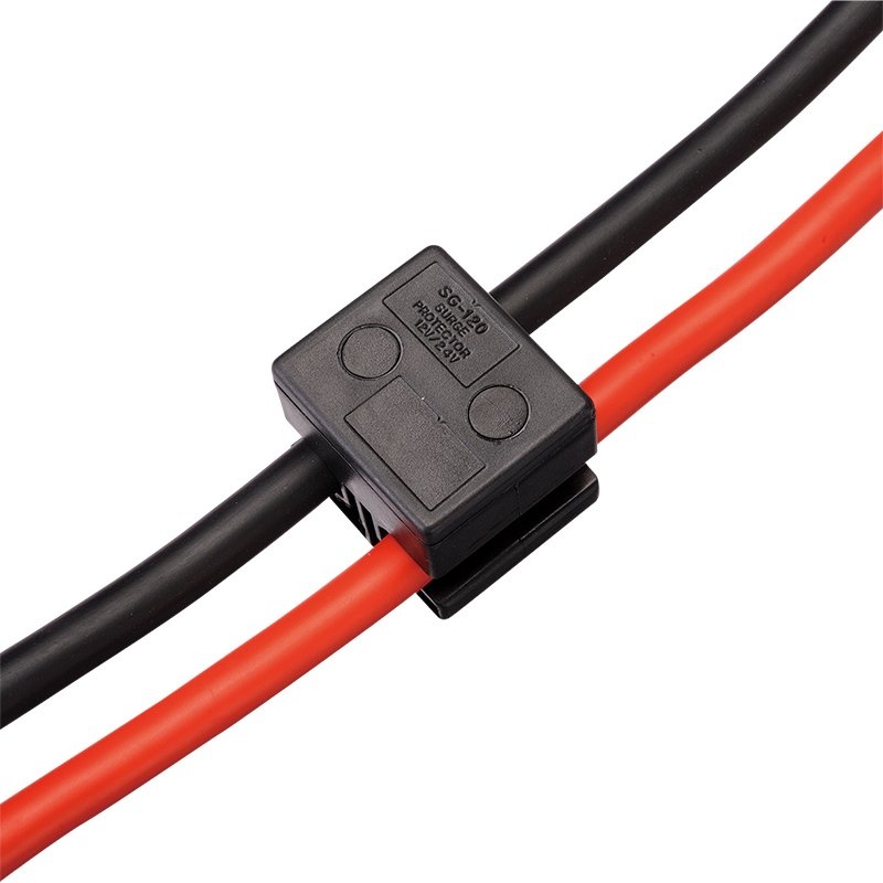 Startkabelset 25mm² met overspanningsbeveiliging TüV/GS-gekeurd