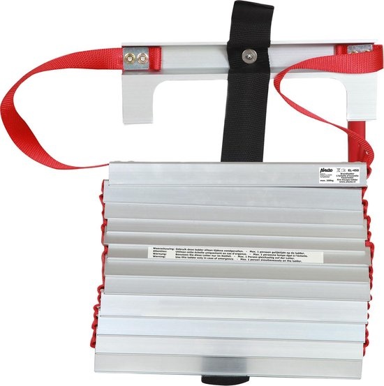 Alecto EL-450 aluminium vluchtladder - 4,5 m