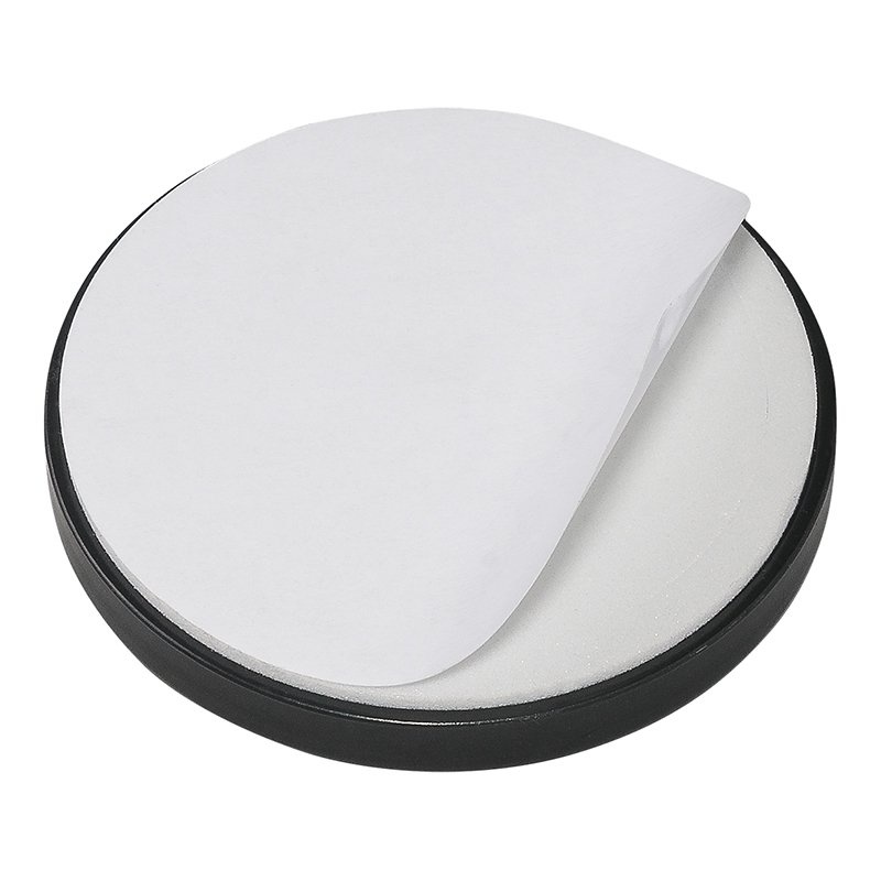 Reflector wit 58mm zelfklevend met grondplaat 2 stuks