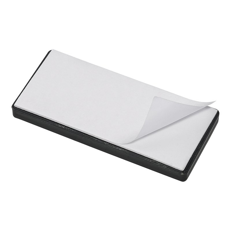 Reflector oranje 85x39mm zelfklevend met grondplaat 2 stuks