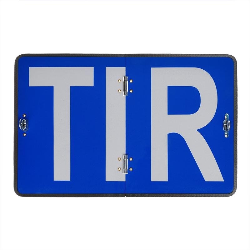 Markeringsbord aluminium "TIR"