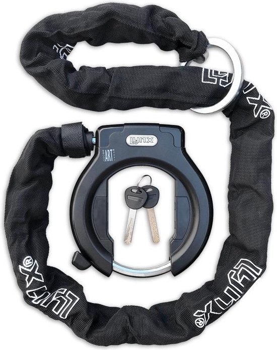 Ringslot Lazo ART-2 met ketting 120 cm