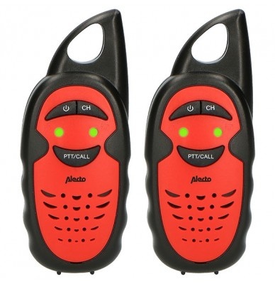 FR-05RD Set van twee walkie talkies voor kinderen - tot 3 kilometer bereik