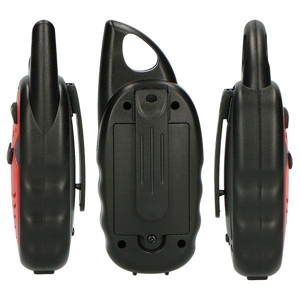 FR-05RD Set van twee walkie talkies voor kinderen - tot 3 kilometer bereik