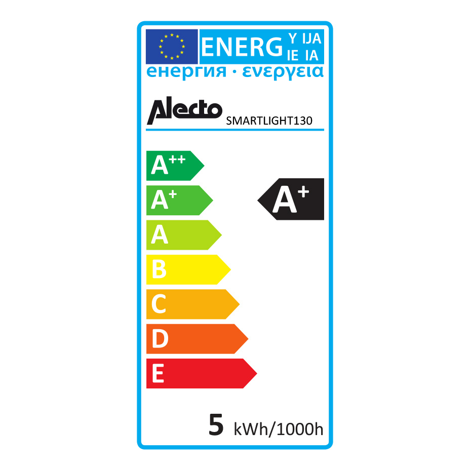 Alecto Smart filament candle lamp met E14 fitting