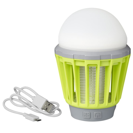 Oplaadbare camping- en insectenlamp