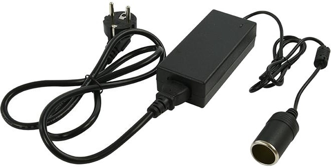 ProPlus omvormer 230V --> 12V 60 Watt zwart