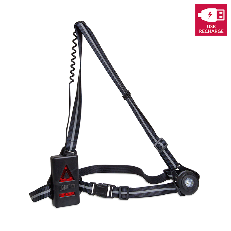 Hardloop verlichting met usb lader