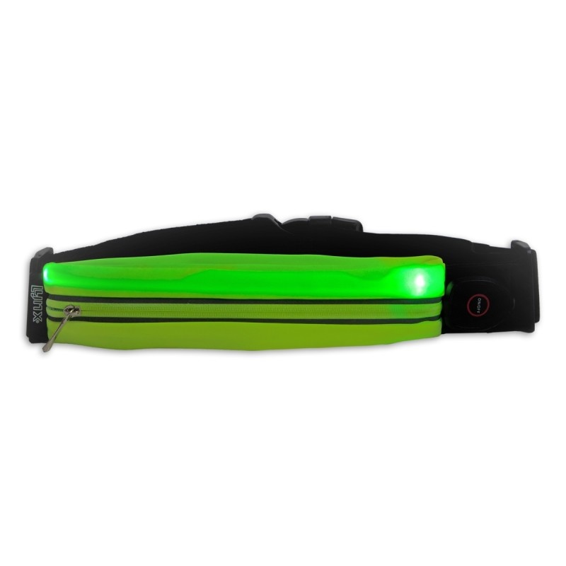 LED sport heuptas/hardloopriem USB