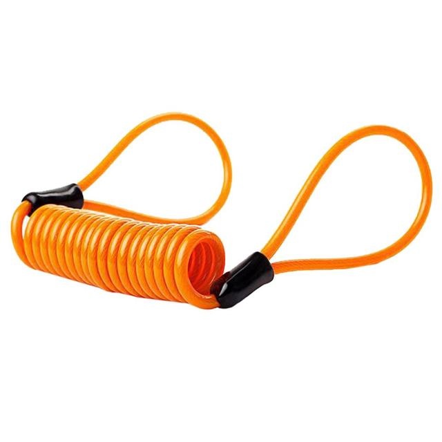 Motorfiets reminder kabel oranje 100cm