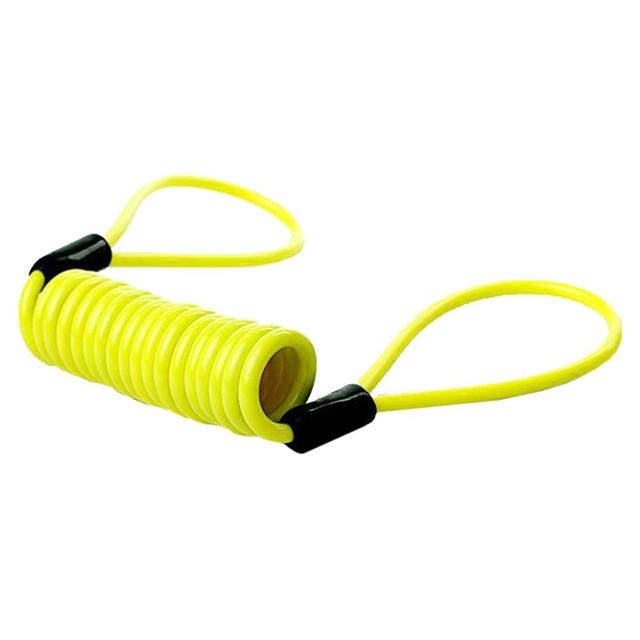 Motorfiets reminder kabel geel 100cm