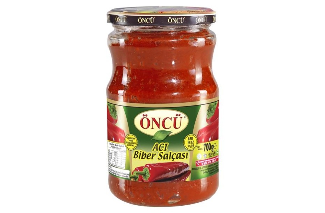 Oncu Pittige Peper Puree 700gr