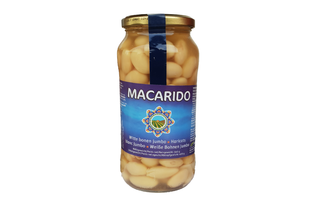 Macarido Witte Bonen Jumbo 540gr