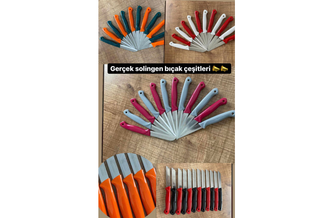 Solingen schilmes met kartel vlijmscherpe en roestvrij kleur met glitter messen